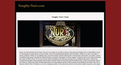 Desktop Screenshot of naughty-nuris.com